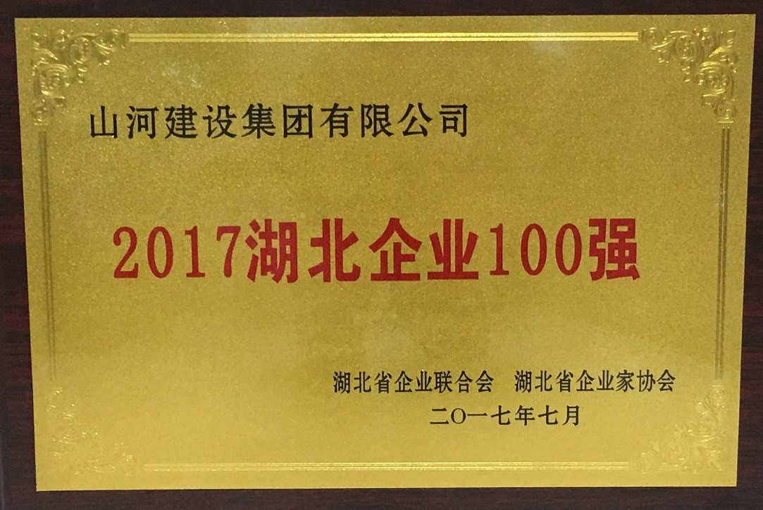 2017湖北企業100強
